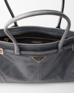 Prada Bonnie Medium Leather Handbag - Image 3